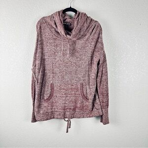 Barefoot Dreams CozyChic Lite Pebble Beach Pullover Hoodie Sweatshirt Size Large